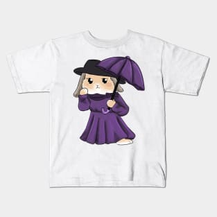 Violet Rabbit Costume _ Bunniesmee Kids T-Shirt